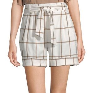 Windy Plaid High Rise Shorts